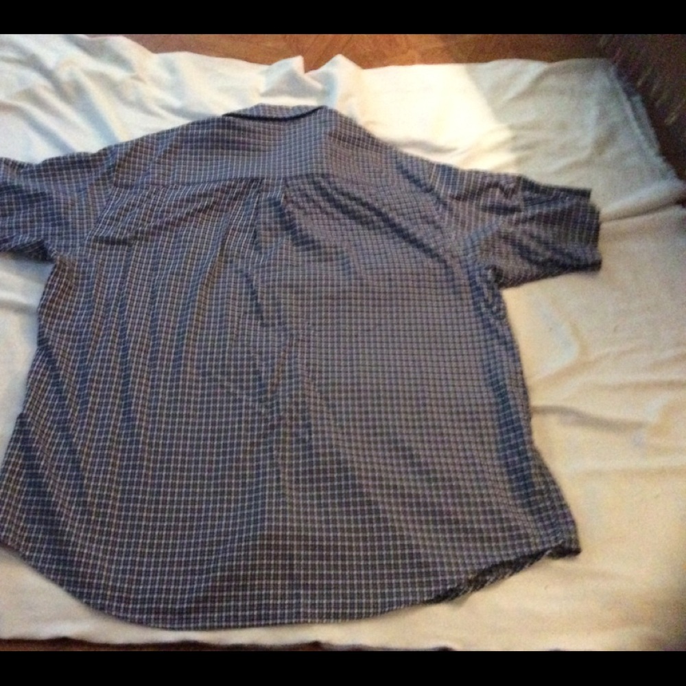 Roundtree And Yorke Size 3xlt Ss Button Up - image 5